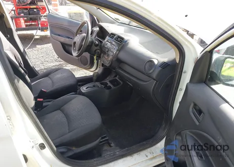 2015 Mitsubishi Mirage De/Rf from USA, damaged, VIN ML32A3HJ4FH006756